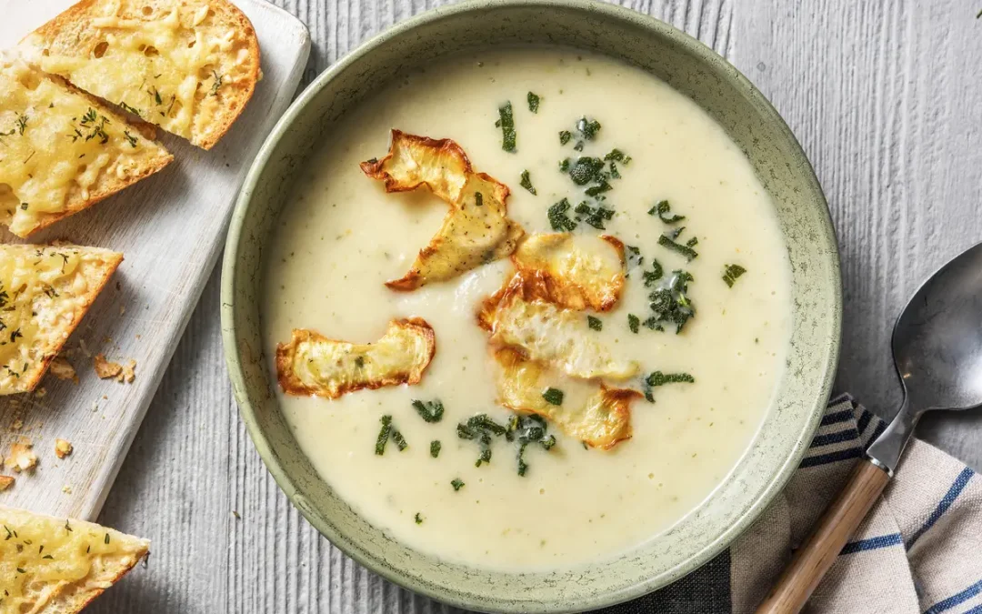 Potage Céleri – Noisette – Chorizo