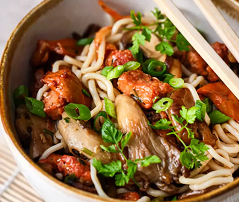 Sauté de porc – Shiitaké – Sichuan