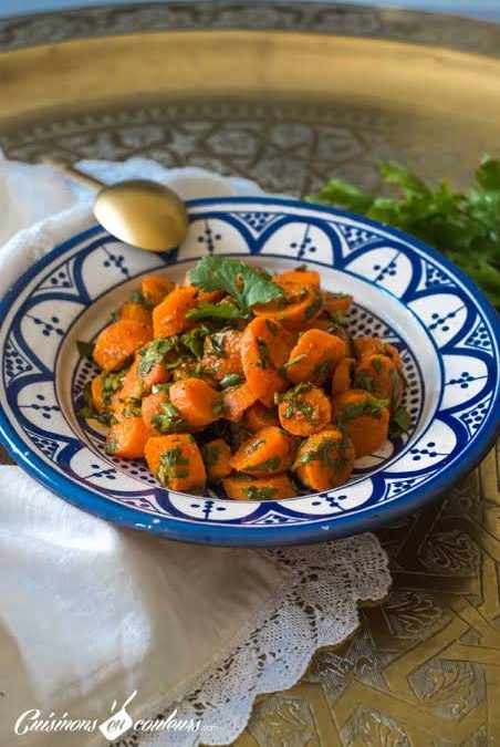Salade de carottes à la marocaine
