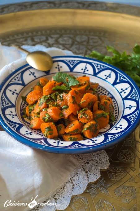 Salade de carottes à la marocaine